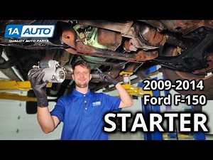 How to Replace Starter 2009- 2014 Ford F-150 (5.4L V8)