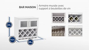 Home Bar | Wall Wine Rack (FR)