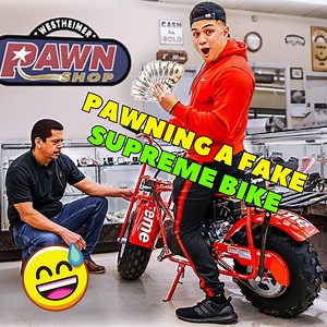 1.6M views · 2.7K reactions | TRIED TO PAWN A FAKE SUPREME BIKE *GONE WRONG‍♂️ | Legit Tim | Facebook