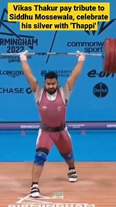 Weightlifter Vikas Thakur celebrated his CWG2022 silver in men's 96KG category by paying tribute to Sidhu Moosewala. | Tech Moves