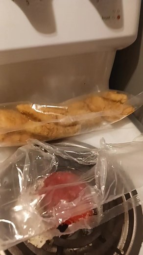 Preparing my Sunday dinner ...chicken strips,fried catfish strips,hungry Jack cheeseburger mac& sweet corn | Kimberly Rachel