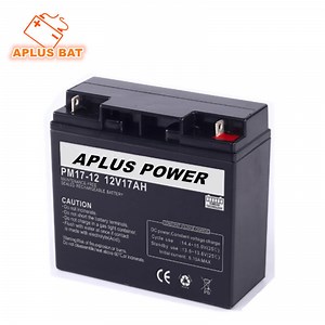[Hot Item] Active Materials Pure Lead AGM VRLA SLA Solar UPS Deep Cycle Rechargeable Storage SMF Battery 12V 17ah