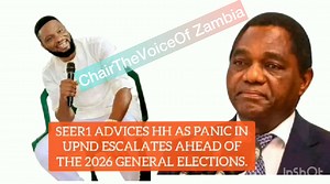 ON FACEBOOK SEER ZOZO IS PUTING UP FACE BUT BEHIDE CLOSED DOORS HE IS IN PANICKING TOGETHER WITH HH | Chair The Voice Of Zambia