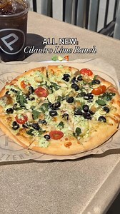 1.2K views | DIP IT, TOP IT, OR START IT?樂 Our newest sauce, Cilantro Lime Ranch, is HERE! From salad dressing to after-bake, it adds the perfect tangy twist to your customized meal‍ How do YOU Cilantro Lime Ranch? | Pieology Pizzeria | Facebook