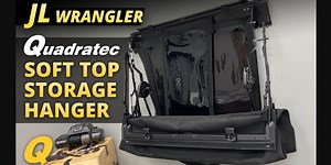 Quadratec Soft Top Storage Hanger for ’18-’21 Jeep Wrangler JL 2-Door