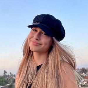 Striped Newsie Hat in Black - Etsy