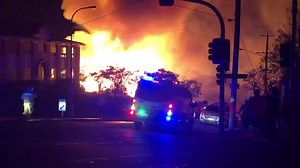 4.7K views · 43 reactions | PADDINGTON FIRE: A building has been engulfed in flames in inner Brisbane tonight resulting in loss of power to 1500 residents in Paddington and Milton. Video thanks to twitter user Brett | 10 News Queensland | Facebook