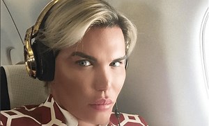 Human Ken Doll Rodrigo Alves Celebrates His Birthday With His 10th Nose Job and Cat Eye Lift!