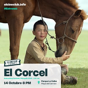 No te pierdas nuestros estrenos de Octubre 👀 El Corcel 🐴 (Erdenebileg Ganbold / Mongolia 2019 / 110 min) Durante la Revolución Rusa en Mongolia, un niño nómada comienza su viaje con la guía de su madre. Ella lo cría para que confíe en el único regalo que podía darle: un caballo que se convierte en su mejor amigo. Después de ser cruelmente separado de todo lo que ama, el niño se embarca en un viaje para encontrar a su corcel. Una historia épica sobre la familia, el amor, la devoción y el parent