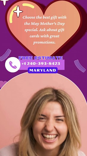 🌸 Give Mom the luxury of time this Mother’s Day! 🧽💝 With our exclusive gift card offers, let her sit back and relax while Quality Cleaning Solutions LLC brings the sparkle. ✅ Residential • Commercial • Janitorial ✅ Licensed, Bonded, & Insured ✅ Competitive Rates ✅ 100% Satisfaction Guaranteed 📍 Serving Maryland with pride 📞 𝗙𝗿𝗲𝗲 𝗘𝘀𝘁𝗶𝗺𝗮𝘁𝗲: 𝟭 𝟮𝟰𝟬-𝟯𝟵𝟯-𝟴𝟰𝟮𝟯 #CleaningService #ProfessionalCleaning #HouseCleaning #DeepCleaning #MoveOutCleaning #CommercialCleaning #Residentia