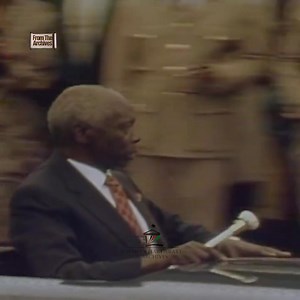 3.5K views · 79 reactions | 5th Jan 1998—President Moi rolls into Uhuru Park, silver rungu in hand, for his final swearing-in! A grand entrance, a crisp guard of honour inspection, and that perfect military march—vintage Moi style! | In History | Facebook