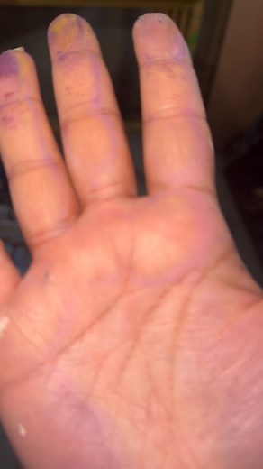 Painting in progress 💖 #scifiart #paintinginprogress #blackart #outerspace #fembot #android | Nastasia Aileen Steele