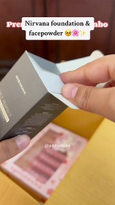 16K views · 87 reactions | Nirvana foundation & face powder 梁✨#anvistore #viralcutecombo #cute #makeupproducts #viral | Anvi store | Facebook