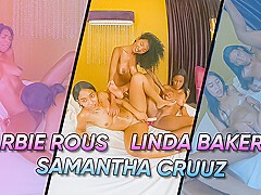 Barbie Rous, Samantha Cruuz And Linda Baker Live - The Highlights. Part 2