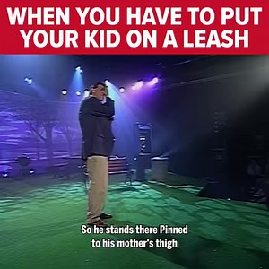 When you have to put your kid on a leash... Tour dates and tickets at https://www.jeffallencomedy.com/tour/ #JeffAllenComedy #JeffAllen #standupcomedy #dadlife #kids #parenting | Jeff Allen
