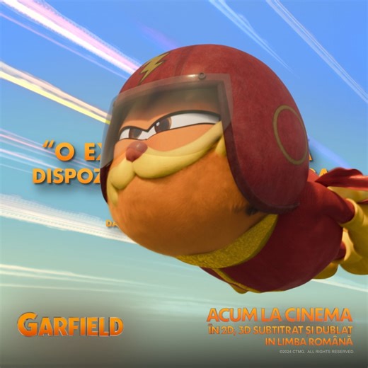 GARFIELD 2D/ 3D - Acum la Cinema . Dublat și subtitrat în limba Română. Nothing but the best! Don’t miss The #GarfieldMovie NOW PLAYING exclusively in movie theaters. Get tickets! | InterComFilm