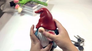 Hide a Key Outside - Key Hider Outdoor Garden Gnomes Statues Hidden Key Box for Lawn House Decor 7.48 Inch