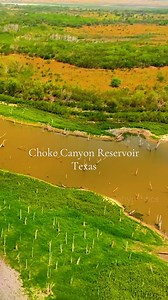 Choke canyon and Corpus Christi update #dronephotography #texas #southtexas #fishinglife #drought | Courtney Ross