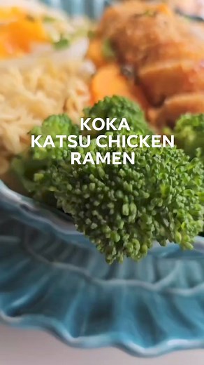 AD| Koka Noodles Ire have been a pantry staple in my house for as long as I can remember. They are perfect for an on-the-go lunch or as a snack! Have you tried KOKA Multigrain Baked Noodles? Not only do they taste amazing, but they are also low in fat, a source of protein, and made with multigrain goodness! Multigrain Baked Noodles are available in 2 tasty flavours: Chicken & Spicy Curry! I used the spicy curry to create a Katsu chicken ramen bowl, which was just so delicious, spicy, a great sou