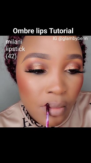 38K views · 1.1K reactions | Sweet pink Ombre Lips Tutorial #ombrelips #makeup #tutorial . | GLAM BY BEN | Facebook
