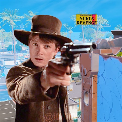 i0Kuny on Instagram: "Marty McFly snipes from the sky in Chapter Seven! #fortnite #fortnitememes #foryou #fyp #fortniteclips #fortnitebattleroyale #gaming"