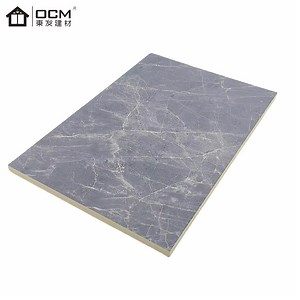 [Hot Item] High Glossy 3D Printing Marble Sheet UV PVC Marble Decorative Plastic Sheets