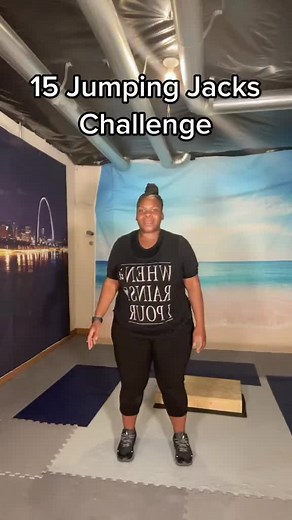 98K views · 1.5K reactions | 15 Jumping Jacks Challenge #thickchickfitness #athomeworkout #jumpingjackschallenge | Trina T-Will Williams | Facebook
