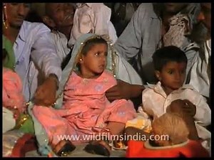 Barely out of infancy and this girl is getting married in Mass Child marriage ceremony in India