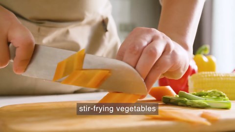 EOE Nonstick Frying Pan - Hard Anodized Aluminum with Anti-Warp Base, Stainless Steel Handle - Nonstick Fry Skillet for Gas, Electric, Induction Cooktops - Dishwasher & Oven-Safe - Black, 8-Inch