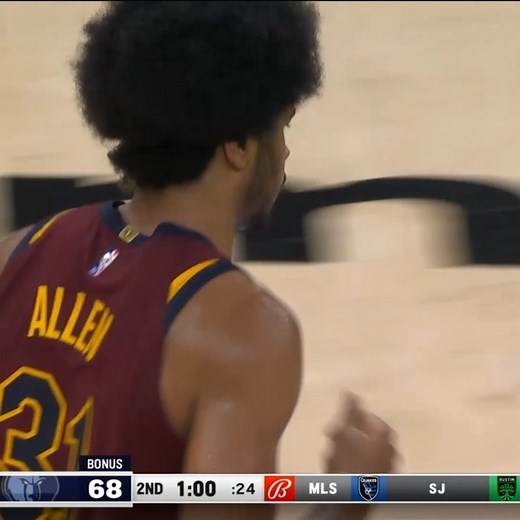 Jarrett Allen (25 PTS, 4 REB, 1 AST, 3 STL) stays hot and goes 11-for-11 from the field in Cleveland Cavaliers season opener. | NBA