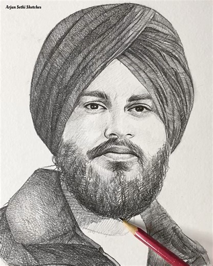 16K views · 142 reactions | Sardar ji ✏️ Pencil Drawing #artwork #drawing #artist #art #pencilsketching #fbpost | Arjun sethi sketches | Facebook