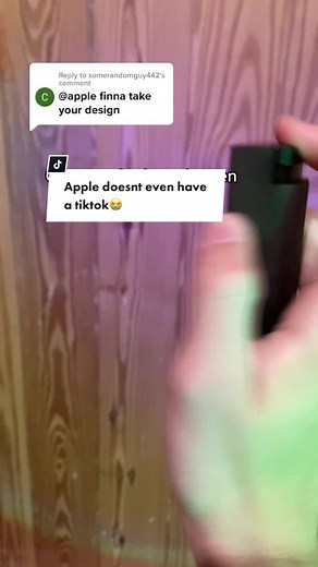 Replying to @somerandomguy442 Apple doesnt even have a tiktok yall