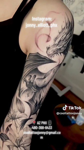 Dragon Tattoo Designs by Arizona Artists