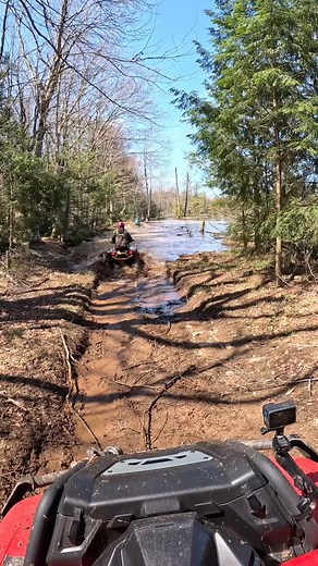 Feels like summer! #canam #outlander #outlanderXMR #XMR #XMR700 #BRP #quad #atv #efx #motohavok #trailriding #swamp #mud #quadlife #finntrail #royaldistributing #gopro #traillife #mudlife #dji #offroad #canamoffroad #fyp | BackyardATV