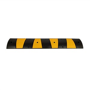 Heavy-Duty Rubber Speed Bumps for Road Safety and Traffic Control