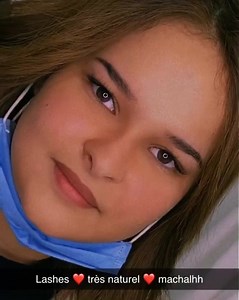 3.3K views · 101 reactions | Extention de cils effet naturel ❤️✨ pour ma belle @imene_tla ❤️ | Inès Belhamri | Facebook