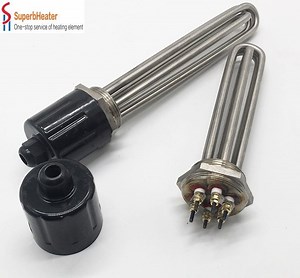 [Hot Item] Electric Tubular Heating Immersion Heater Element with 2"Bsp Thread for Water Tank