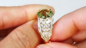 1.5K views · 81 reactions | Neon Chrysoberyl Ring at 3.01 carats by Kat Florence Please message Contact@KatFlorence.com for more details on this piece. Visit https://www.katflorence.com | KAT FLORENCE | Facebook