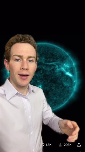 2.6K views · 21 reactions | Massive solar flare just launched! Could we see the aurora borealis? #northernlights #aurora #northamerica #sun #solarflare #space #astronomy #auroraborealis #canada #USA | MyRadar Weather Radar | Facebook