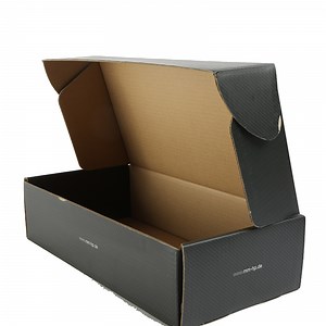 [Hot Item] Customized Corrugated Colorful Printed Carton Recycled Black Postal Boxes