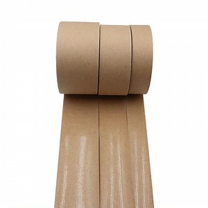 [Hot Item] Reinforced Packing Tape Brown Paper Tape Water Activated Tape Kraft Tape Paper Gummed Kraft Paper Tape for Packing Boxes Packing