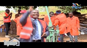 The colour of the interlocking blocks is determined by the colour of the soil used. ~ Makiga Engineering #TujengeOnNTV | NTV Kenya