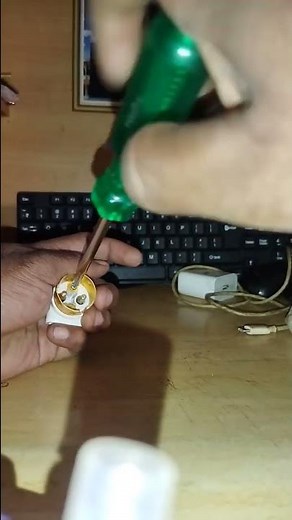 How to Repair Bulb Holder At Home #technology #electric #facts #shortfeed #techguru