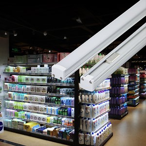 [Hot Item] 12V/24V Magnetic Rigid Light Strip Aluminum Profile Light LED Kitchen Closet Cabinet Shelf Light for Supermarket Shelves Display