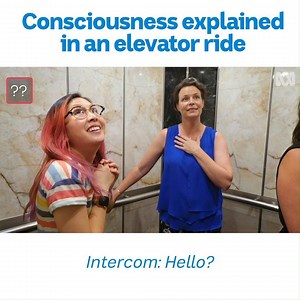 “Is AI conscious?” *elevator computer shuts down* | ABC Science