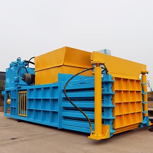 [Hot Item] Paper Shell Hydraulic Baler Scrap Station Horizontal Waste Paper Packing Equipment