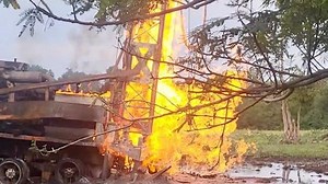 New details: Natural gas line fire injures two in Caneyville, one life-flighted - WNKY News 40 Television