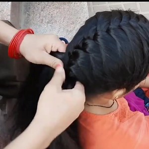 New Beautiful Bridal French Choti hairstyles For Wedding And Party | Anjali Borade