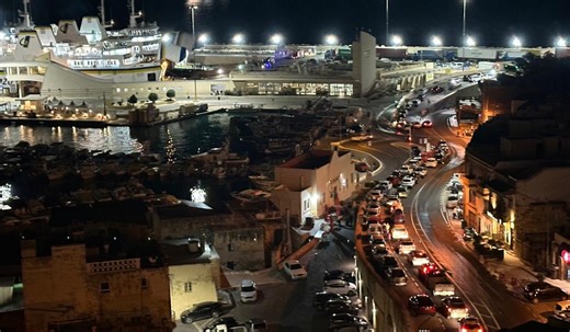 Watch: Gozo Channel ferry service halted amid active bomb threat
