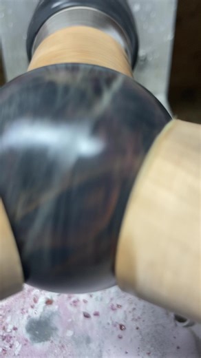 Testing the Oak cups on garnet. | Huckleberry Garnet